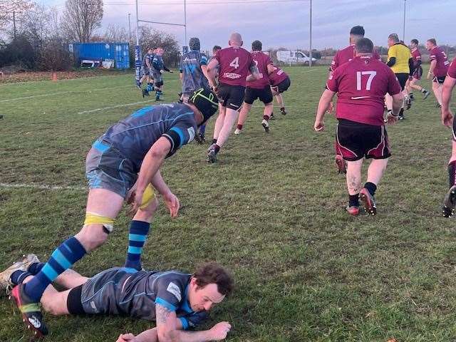 March Bears in action against St Neots