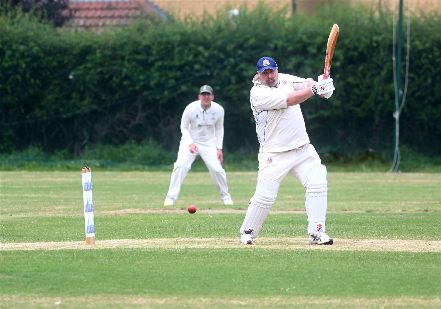 Action from Chatteris 2nds against Wisbech 3rds in CCA Junior League 3 North