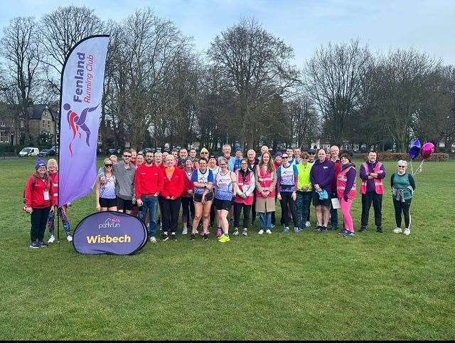 Fenland Running Club's takeover of Wisbech Parkrun on Saturday