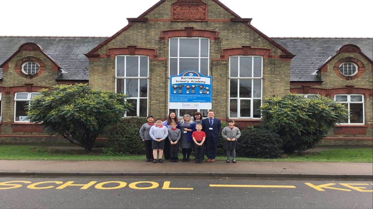Burrowmoor Academy is celebrating one year under the Diamond Learning Partnership Trust.