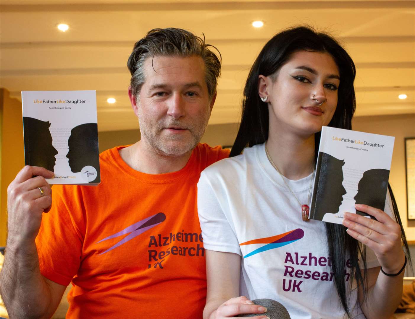 Adam and Niamh Waugh, a father and daughter from Manea, have published a book of poetry together. (53221923)