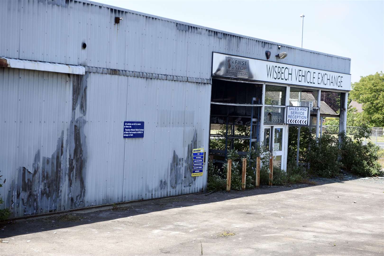 GV picture of the Wisbech Vehicle Exchange Building (2215310)