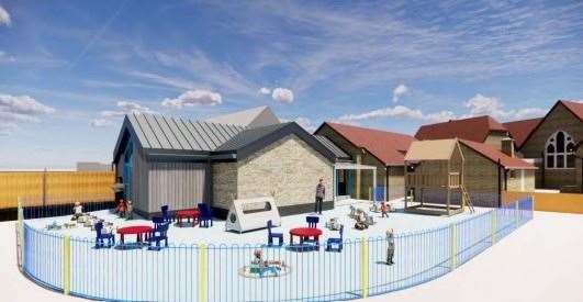 There will be an extension to the pre-school to allow up to 40 children per session.