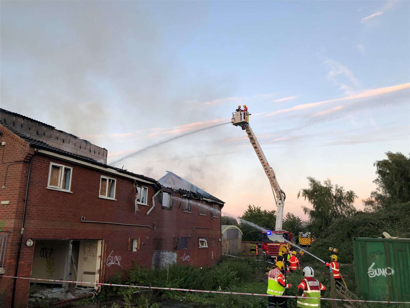 Mepal Outdoor Centre has been the victim of arson and vandalism attacks including this one last month.