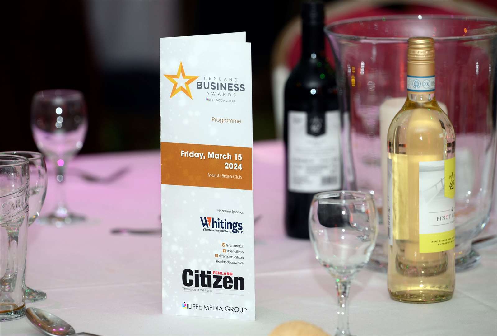 Fenland Citizen Business Awards 2025 are to be held on Friday, March 14