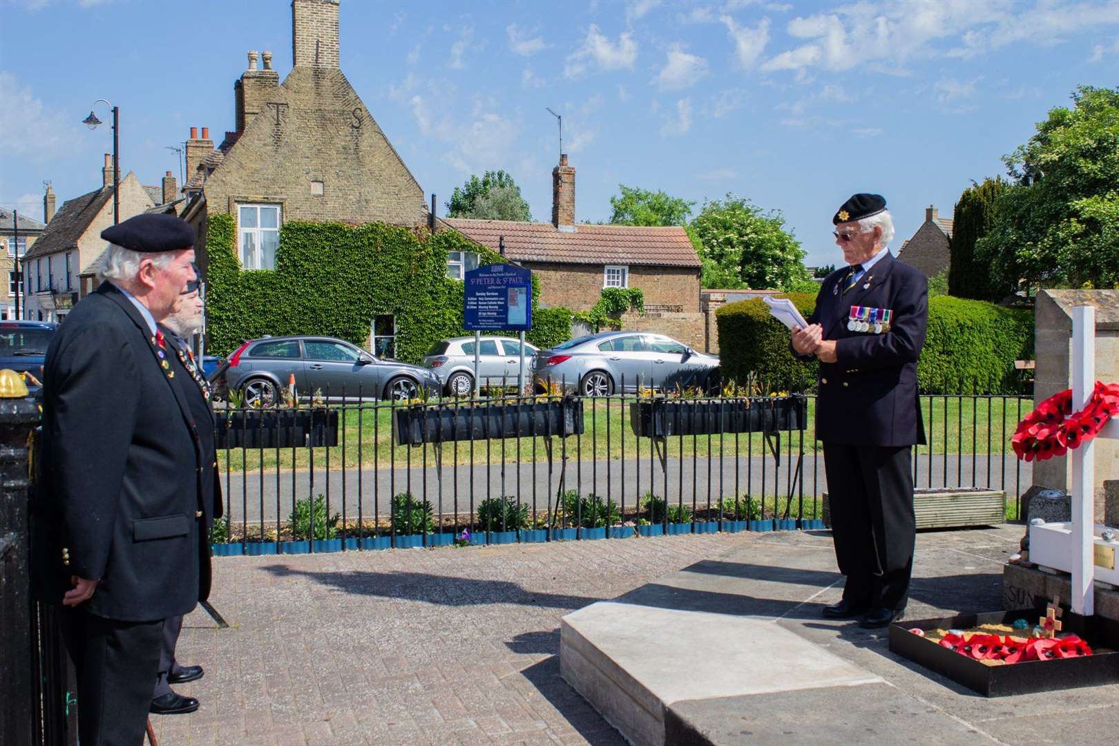 The final 'Every man remembered' memorial service was held in Chatteris this month. (35464671)