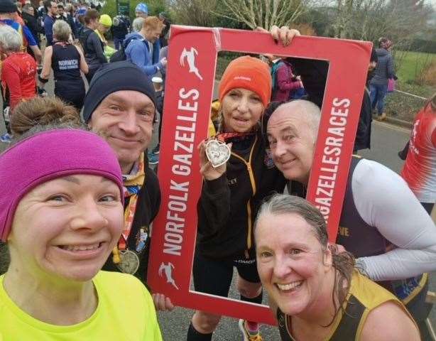 Three Counties members at Norwich