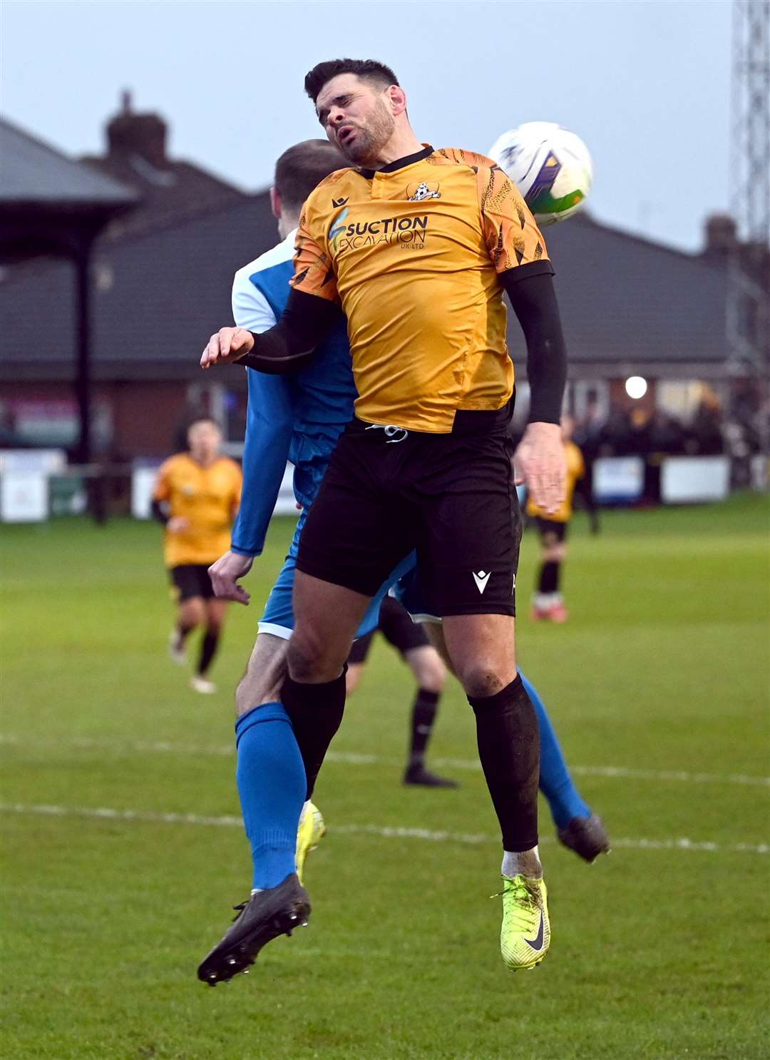 March Town United v Takeley in the Third Round of the FA Vase.
