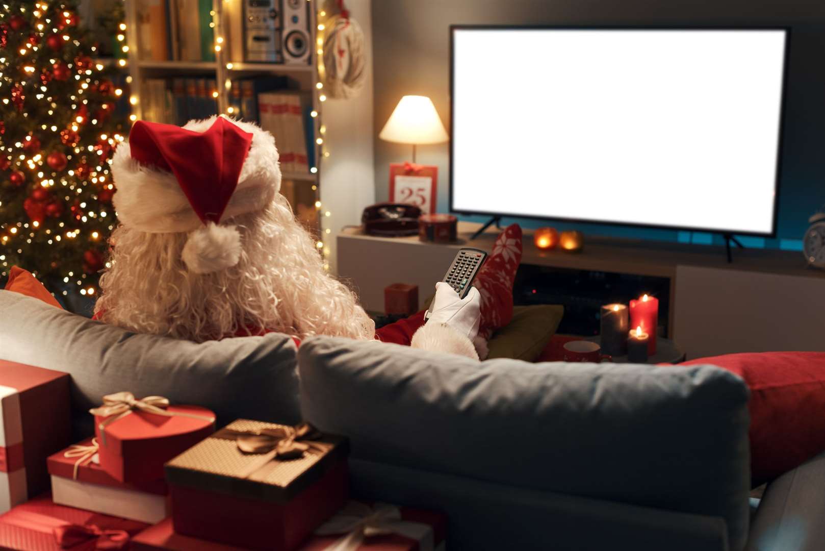 Which film would Father Christmas settle down to watch?