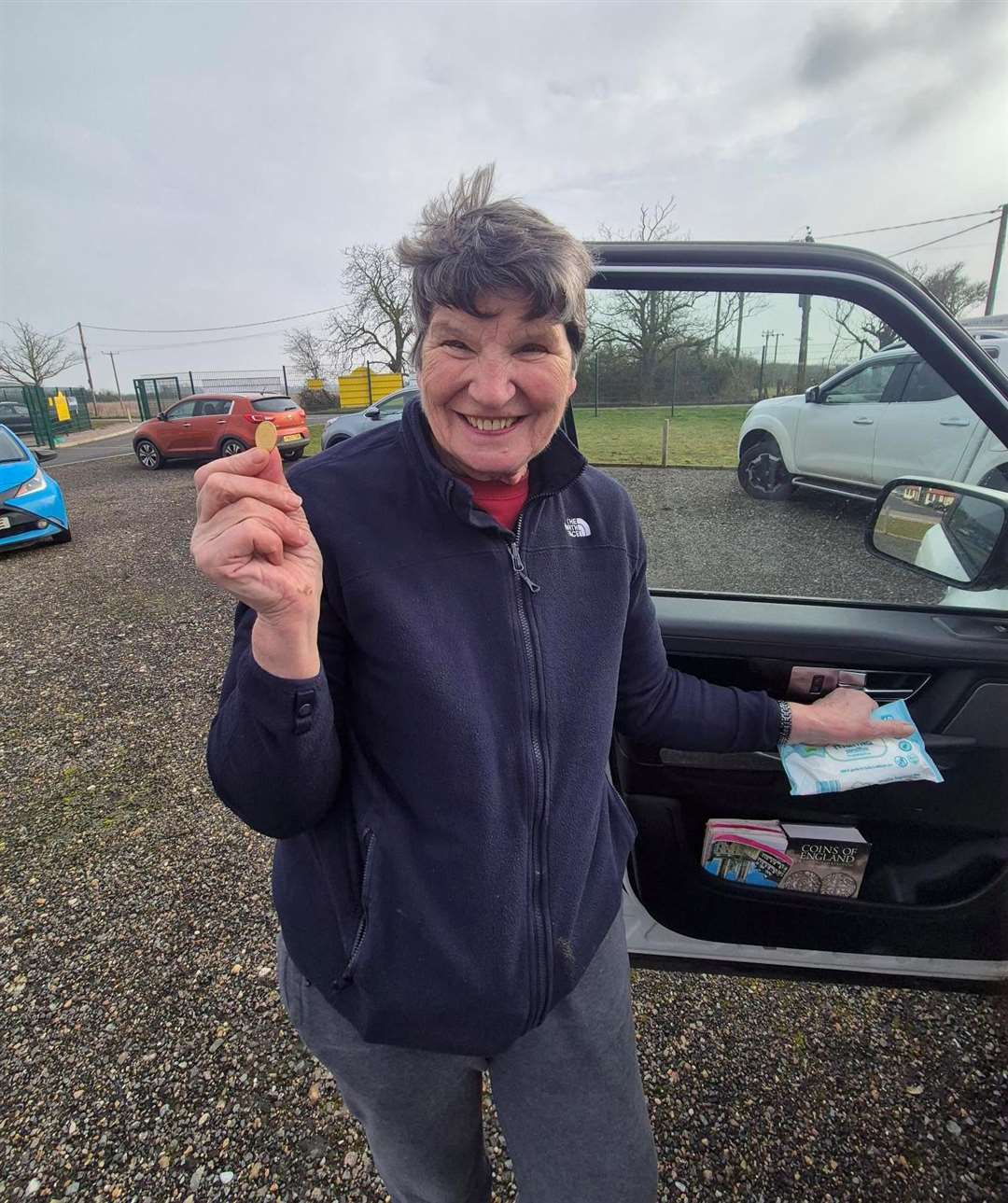 Sandra Ball from Lincolnshire found a George III Gold Guinea