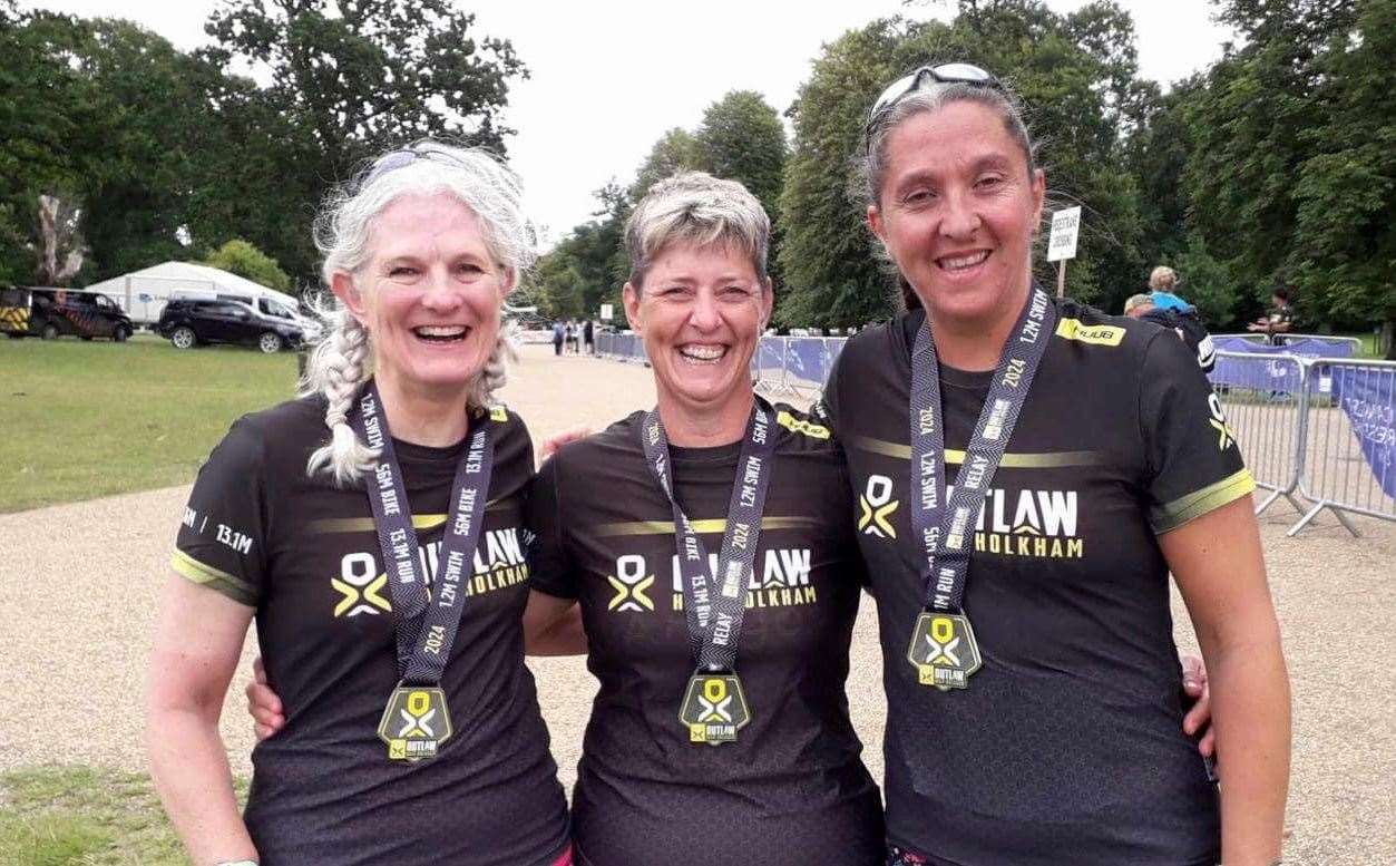 Shelley Coleman, Lorraine Parker and Samantha Pritchard.