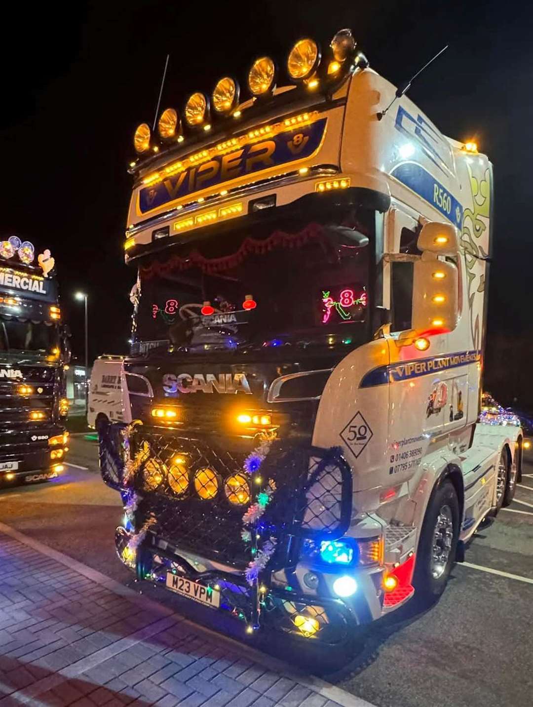 A record number of vehicles took part this year