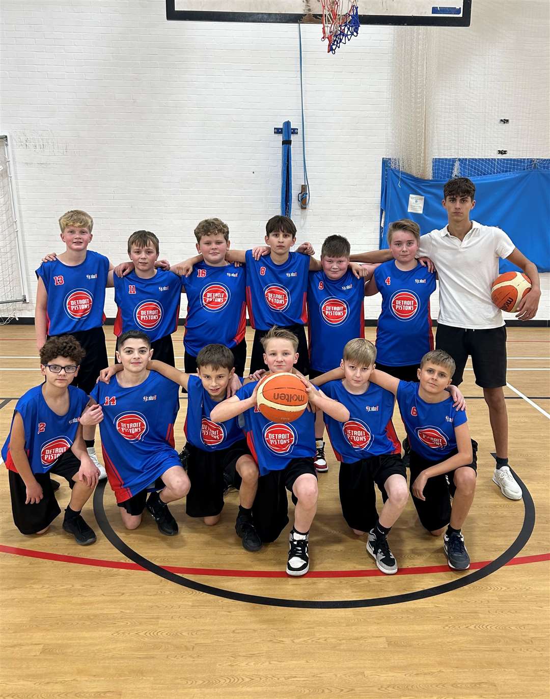 Year 7 players from Marshland High School