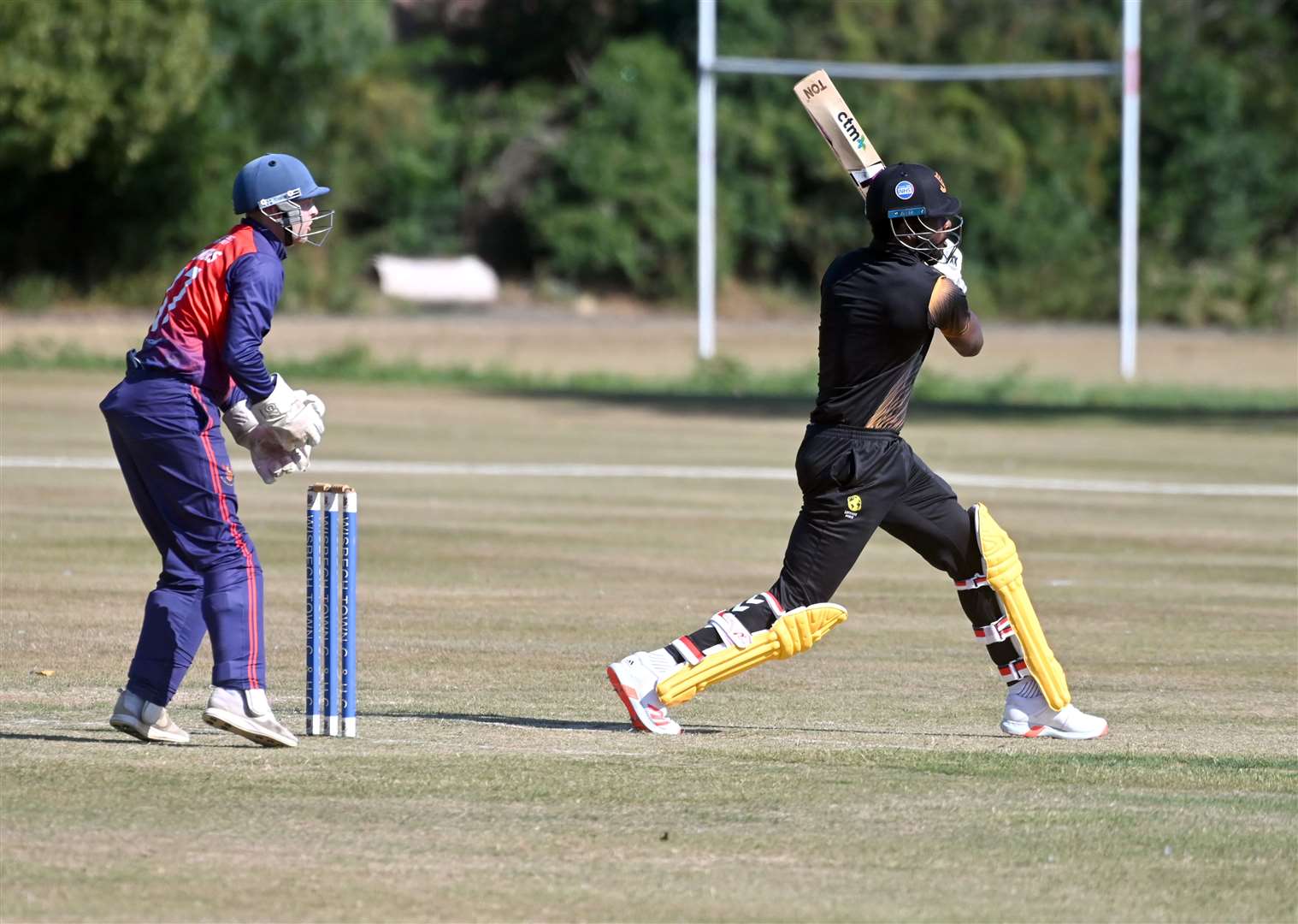 Wisbech cricket club hosting the Lashings cricket club..Kirk Edwards. (58619565)
