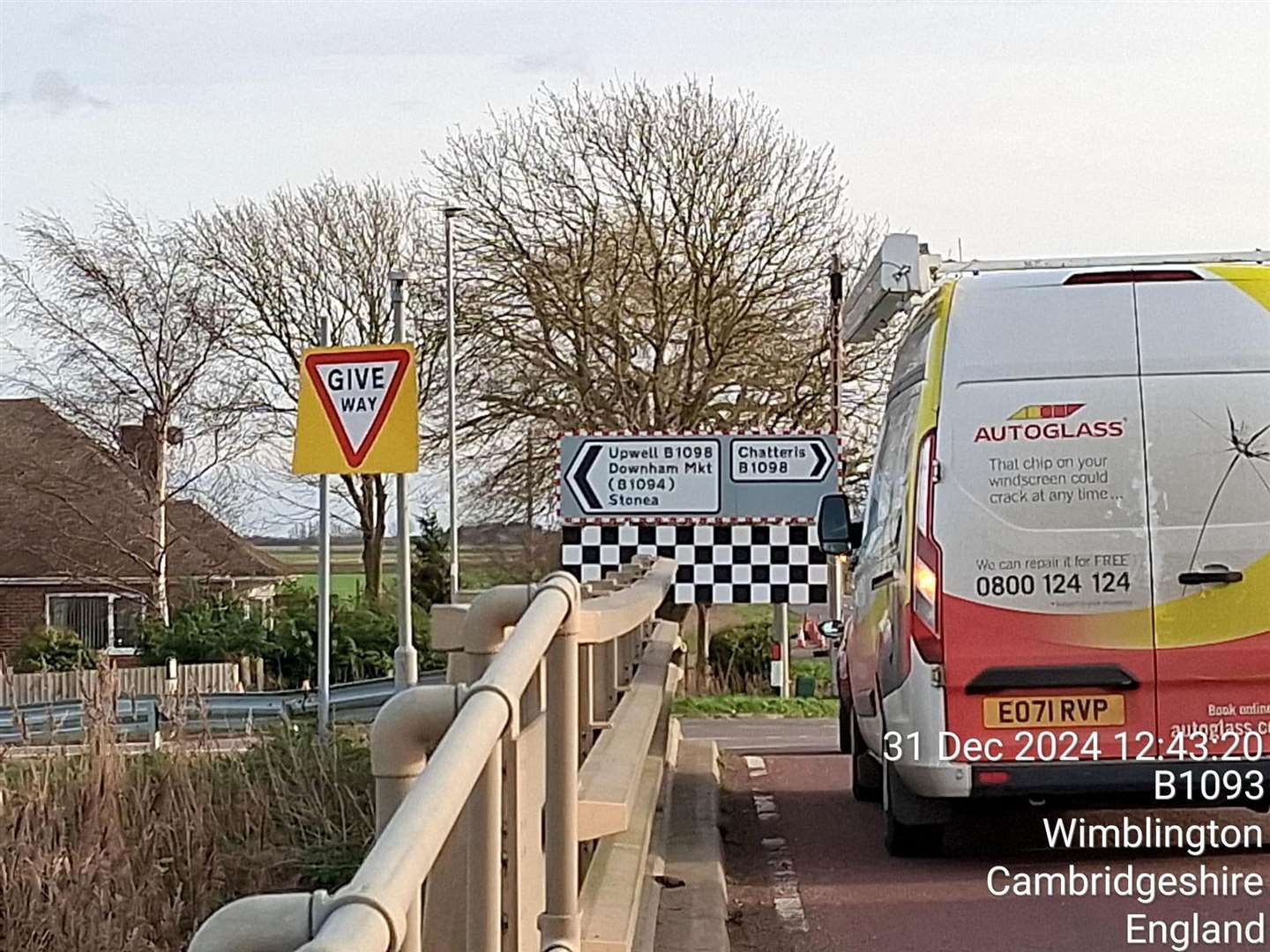 New signs and surfacing were installed in the summer to help improve safety