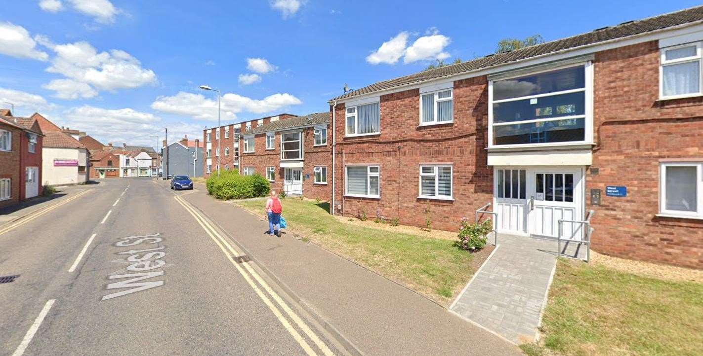 Officers closed the area following complaints of drug dealing and damage to doors and windows. Picture: Google Maps