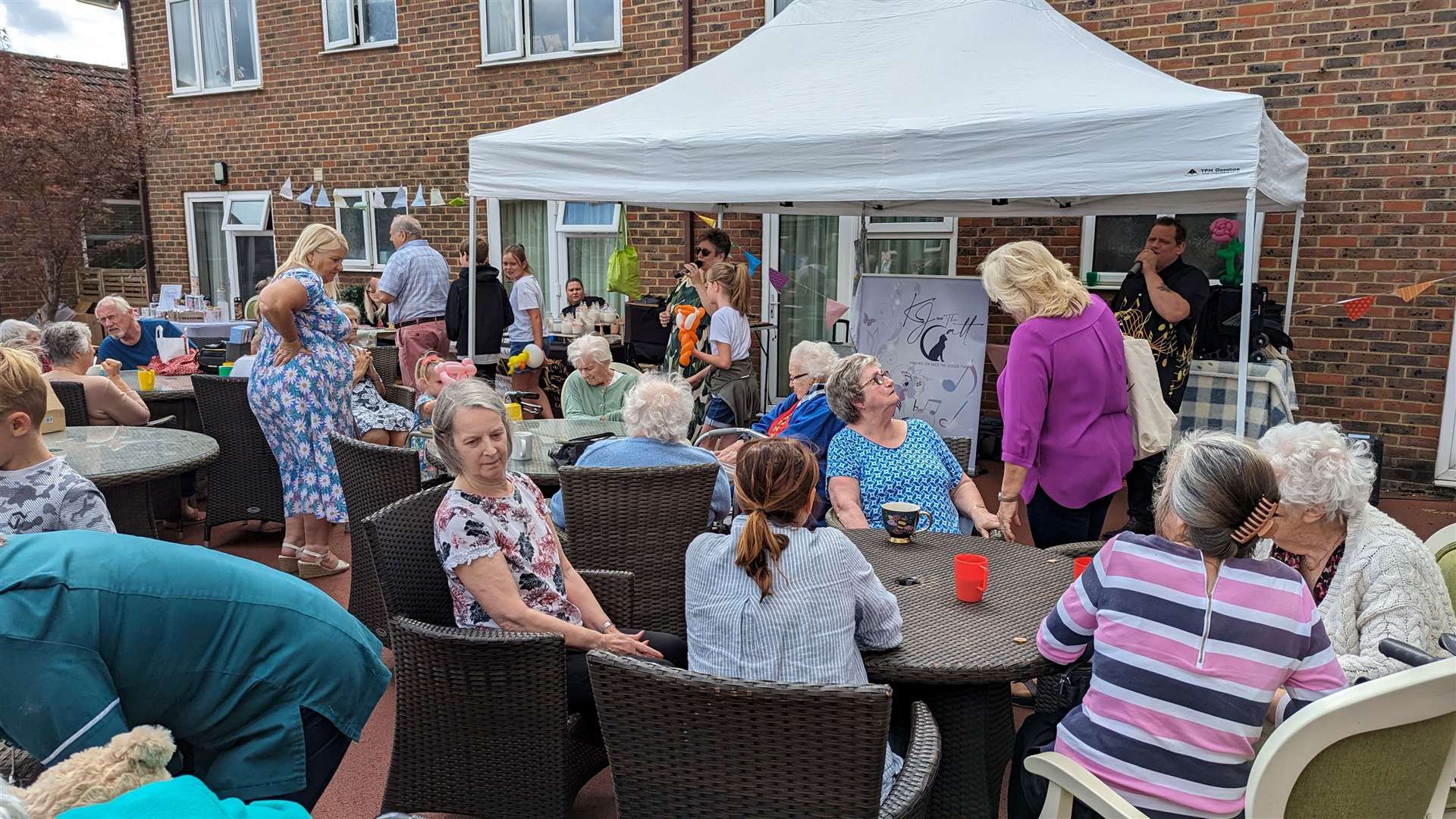 Staff, residents, relatives and the local community came together at Hickathrift House Care Home to enjoy a wonderful Summer Fete.