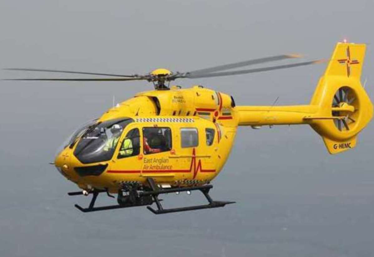 An air ambulance was sent to the scene. Picture: iStock