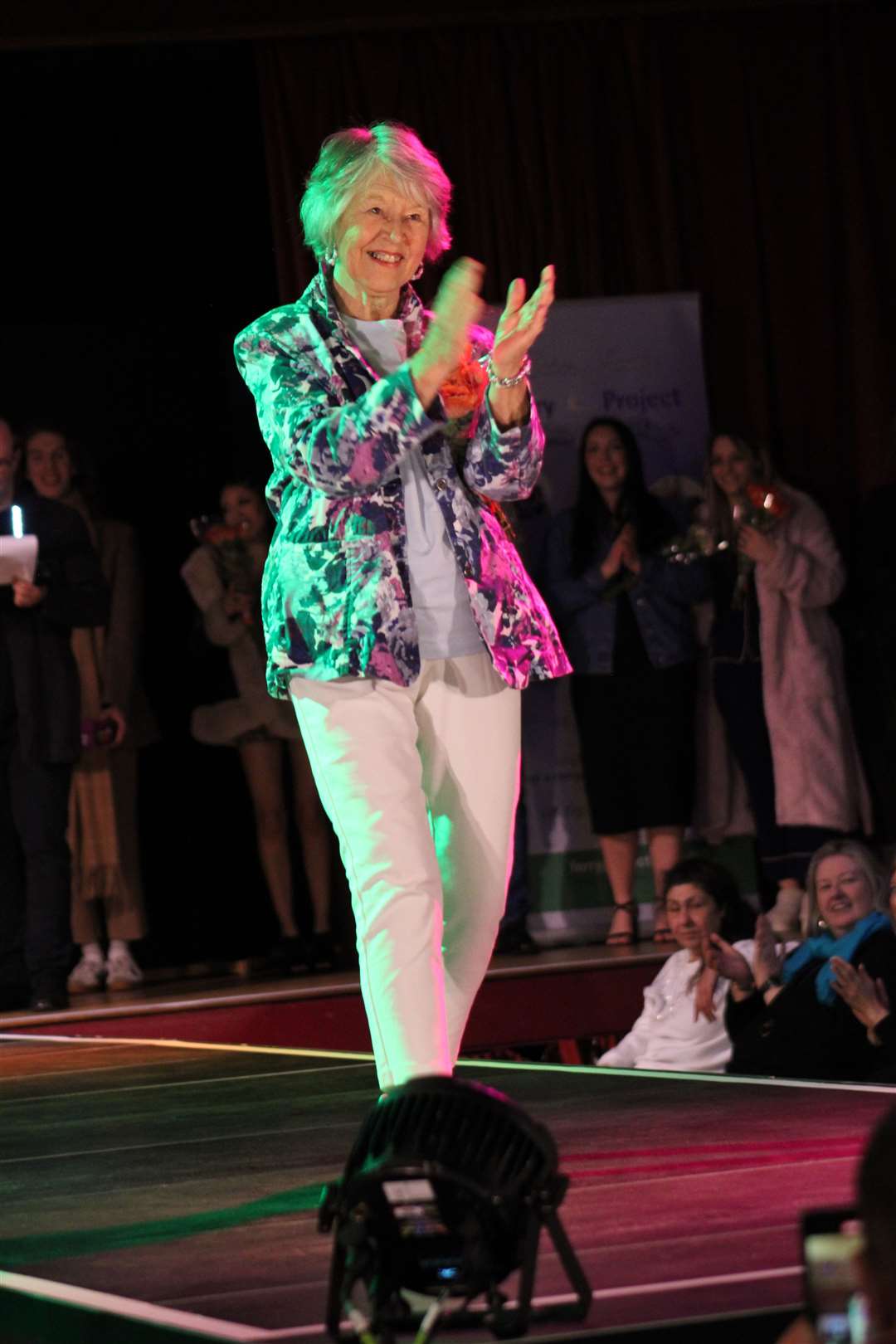Models impressed the 160-strong audience
