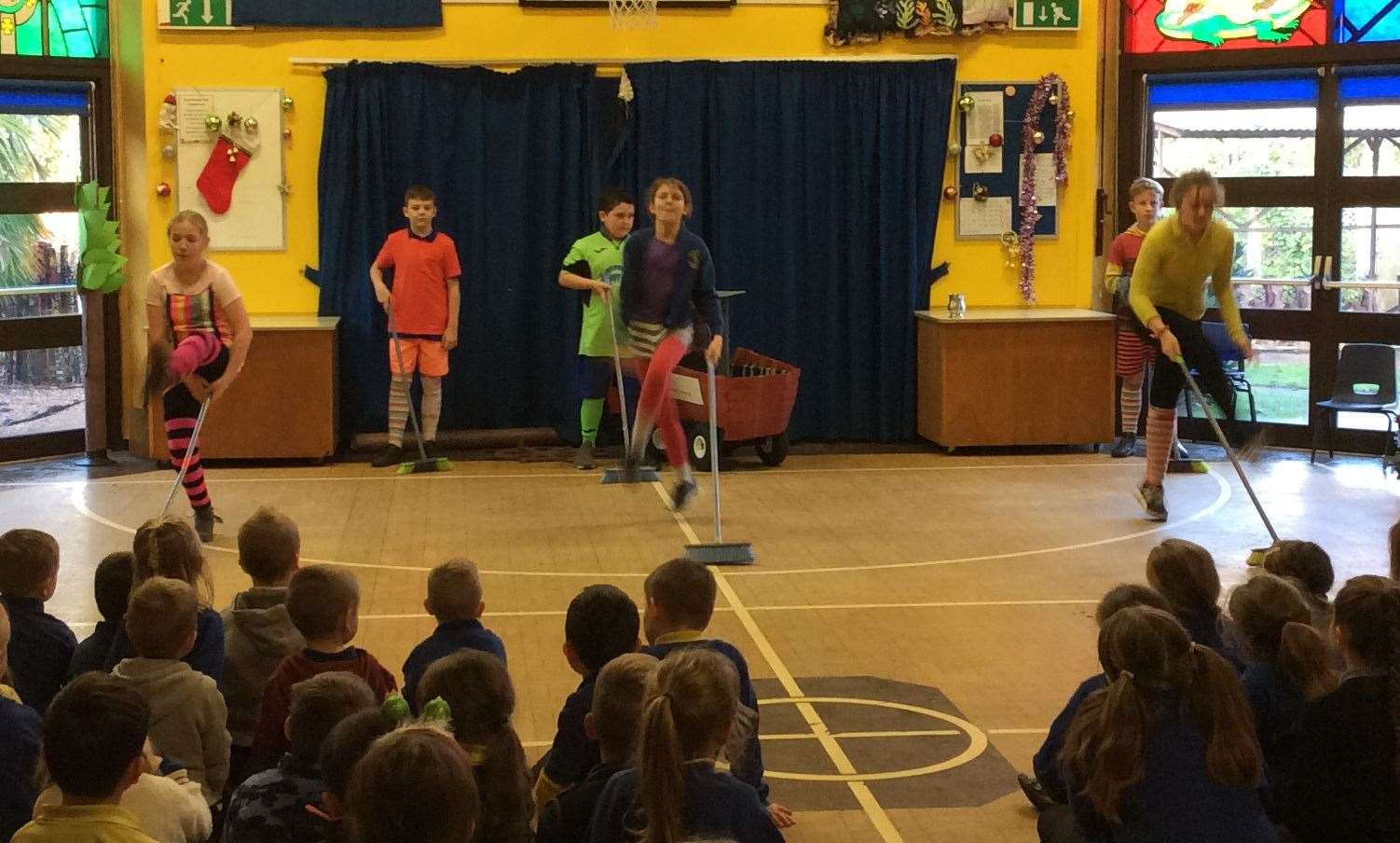 Children at Anthony Curton Schooll have been learning about the Fenland giant Tom Hickarthrift. (24585638)