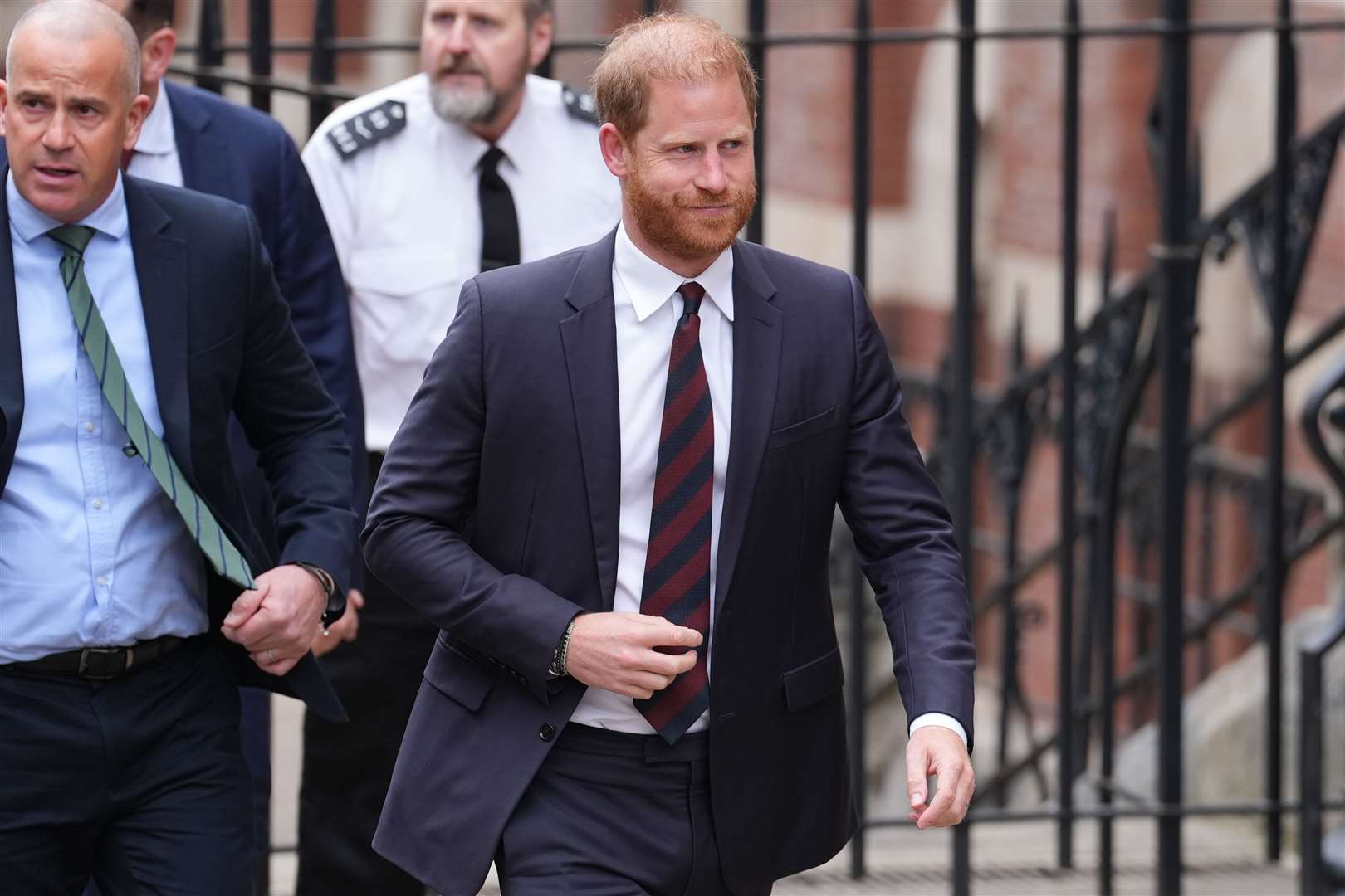 Harry has been fighting to challenge his level of security protection in the UK (Lucy North/PA)