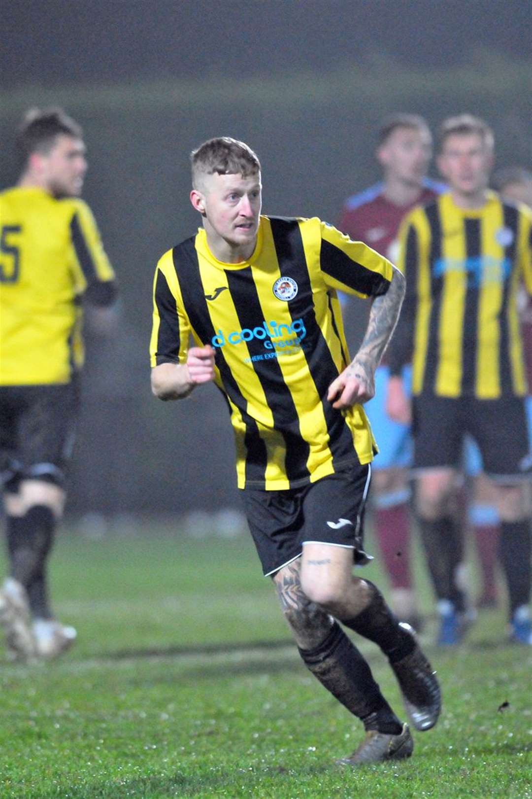 Adam Jackson in action for Holbeach United (62863219)