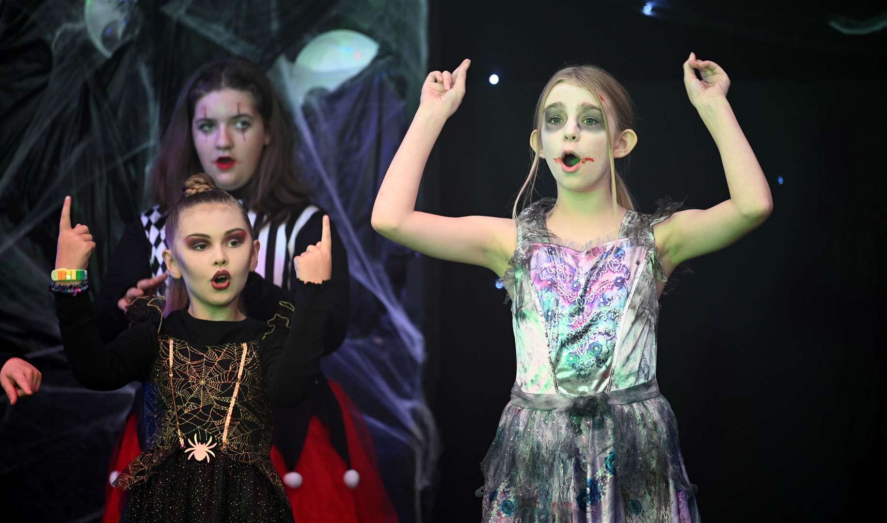 Nine Lives Theatre Company dress rehearsal of their Halloween show. (60312198)