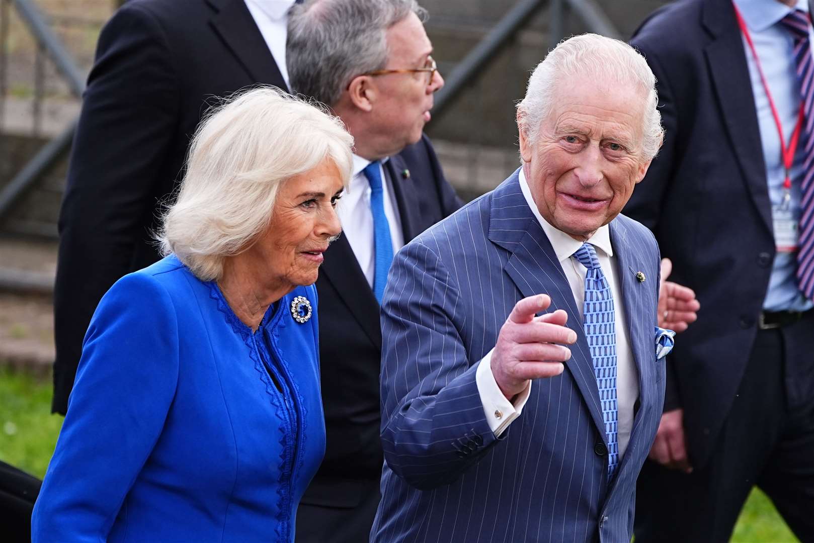 Charles and Camilla will visit Canada later in May (Aaron Chown/PA)