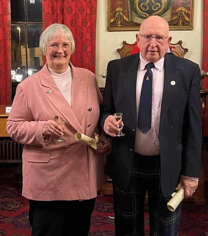 Jan and Ray Hutchinson have been granted the Freedom of Wisbech by the town council.