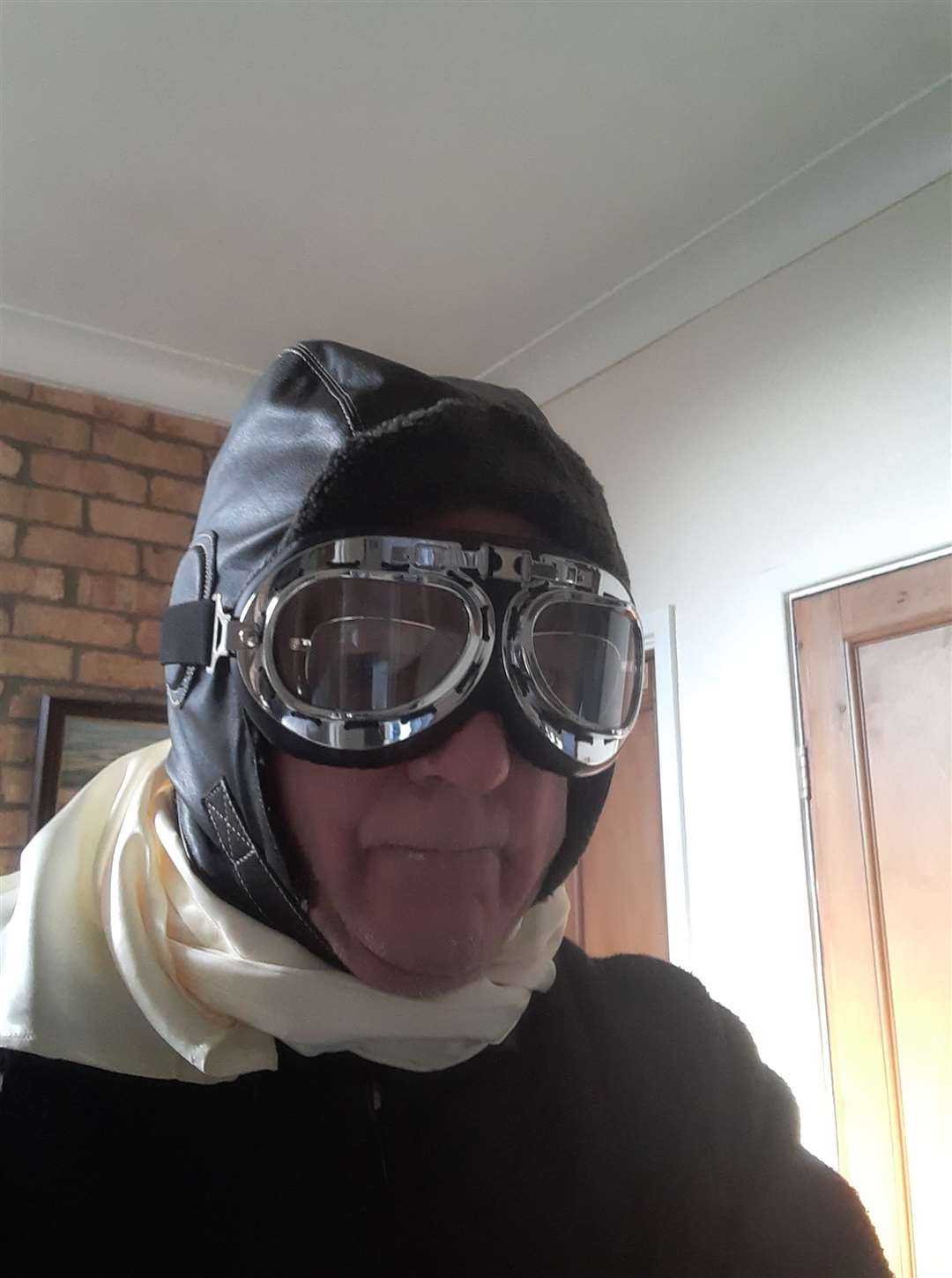 Paul Finney has made his mobility scooter look like Lambrettta. (55817165)