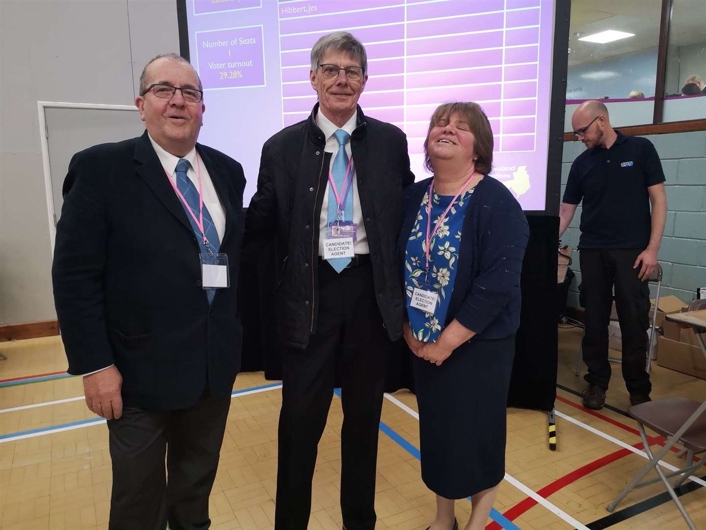 Michael Humphrey, Chris Seaton and Sam Clark elected to Roman Bank. (9591929)