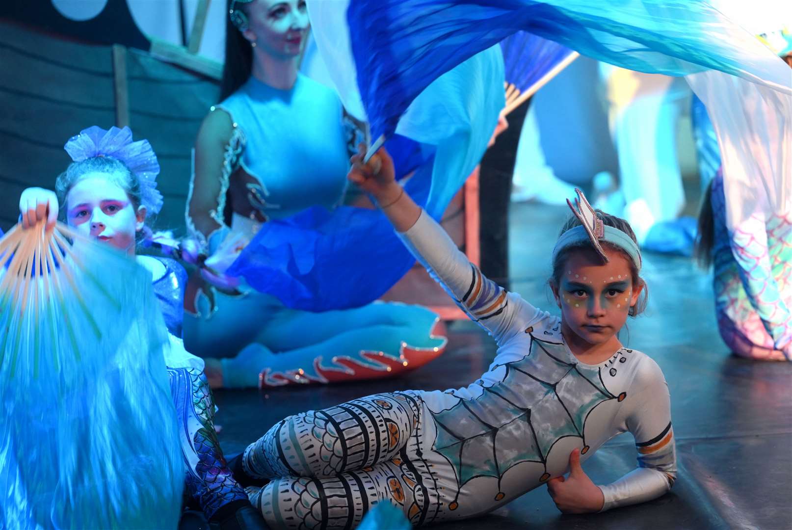 Nine Lives Theatre Company dress rehearsal of The Little Mermaid