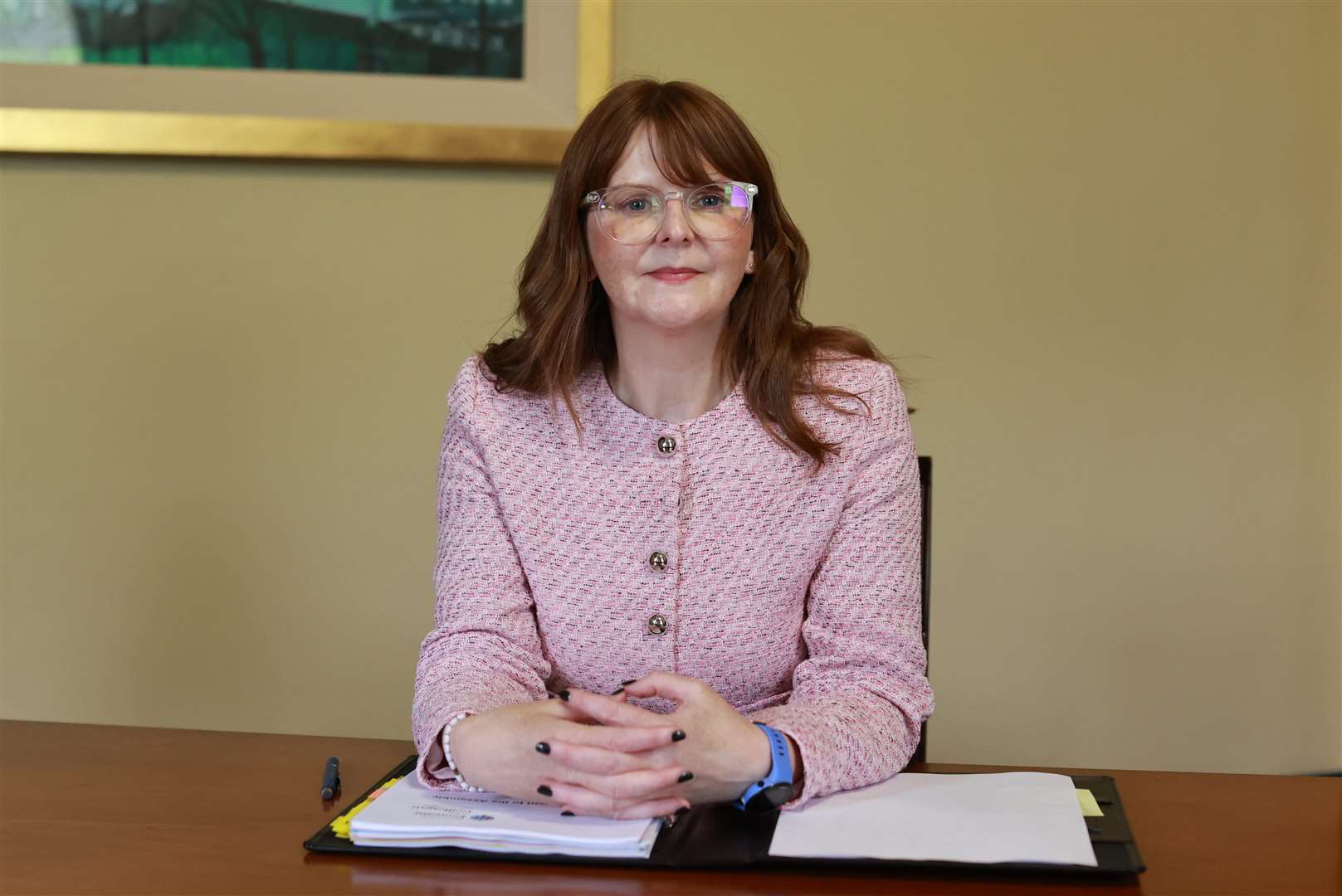 Economy minister Caoimhe Archibald is responsible for higher education funding in Northern Ireland (Liam McBurney/PA)