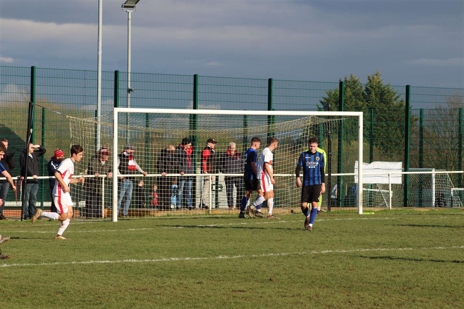 Action from Sherwood Colliery v Wisbech Town