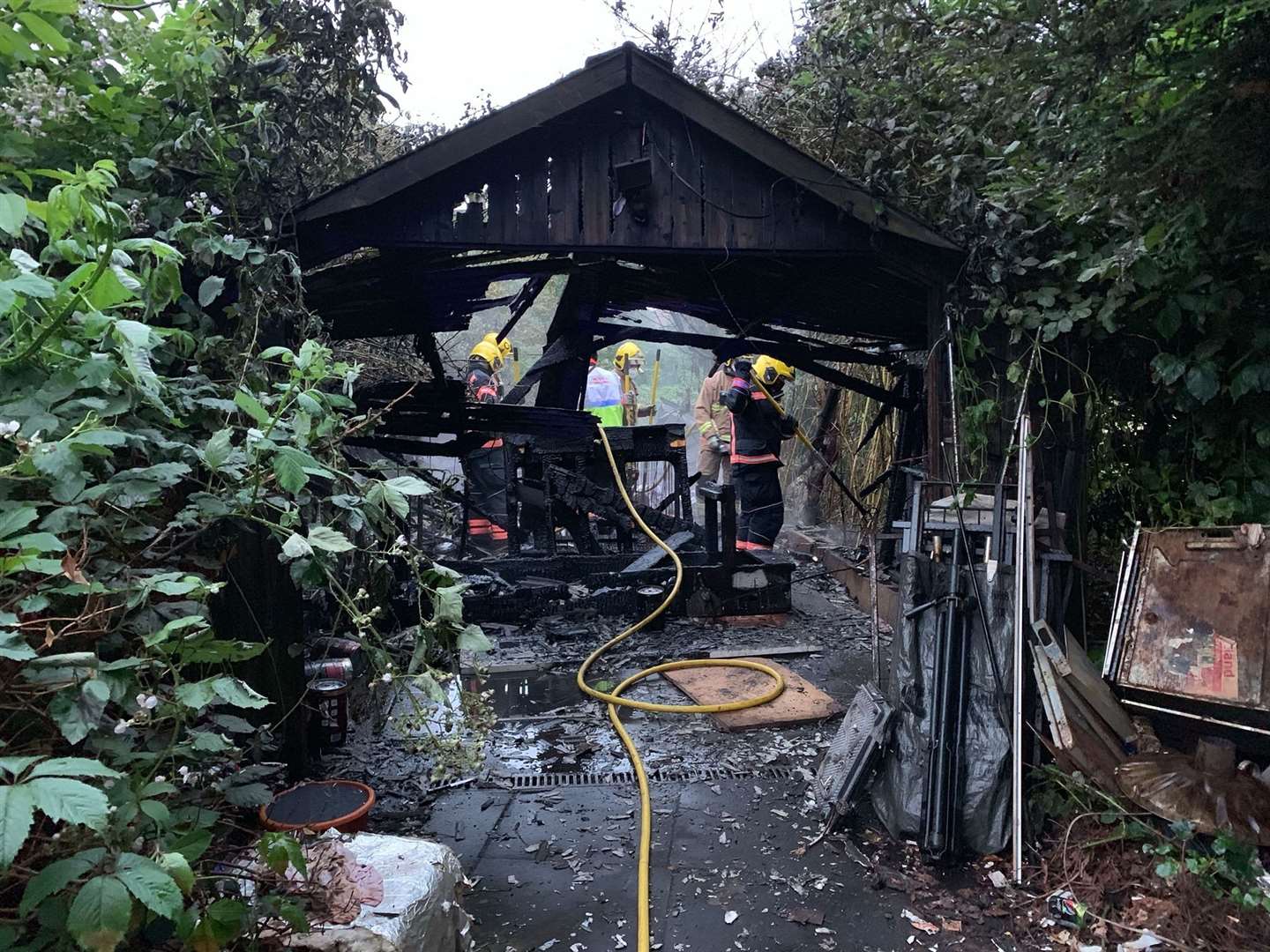 Last night's fire at Ely House in Wisbech is the realisation of fears raised by local Councillor David Patrick. (13008266)