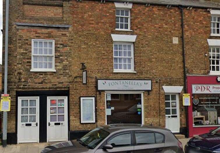 Fontanellas Italian in Whittlesey received a five star rating. Picture: Google Maps