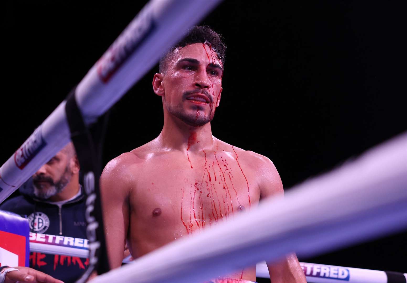 Jordan Gill's clash with Alan Isaias Luques Castillo ended in a technical draw