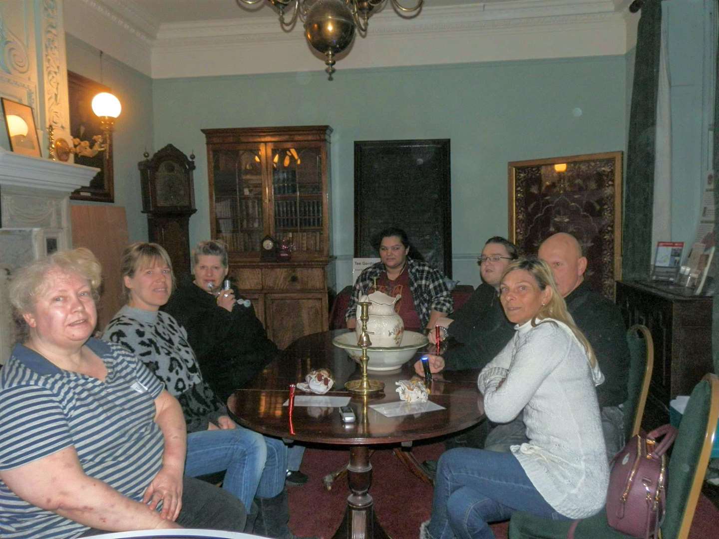 There were reportedly ghostly goings on in the Fendick Room on Saturday evening. (6821749)