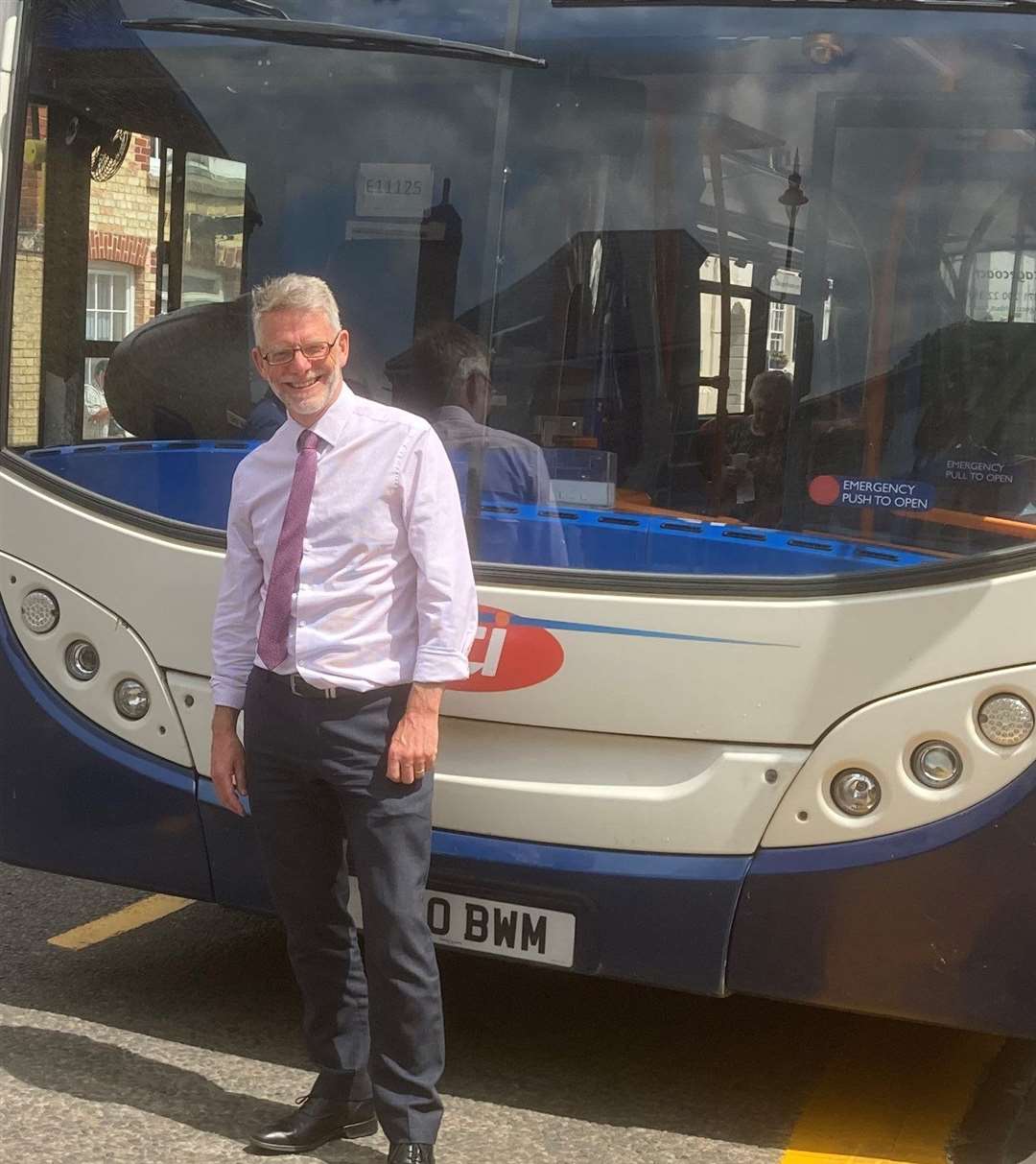Darren Roe, managing director of Stagecoach East, is hoping more people will take advantage of the cheap bus fares.