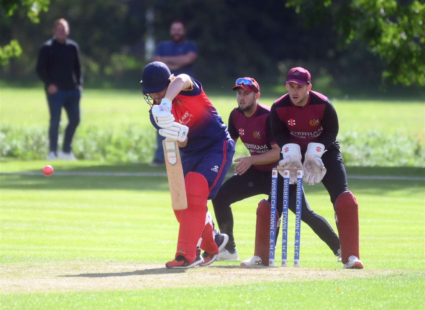 Wisbech v Fakenham in the EAPL play off final..James Williams. (59554906)