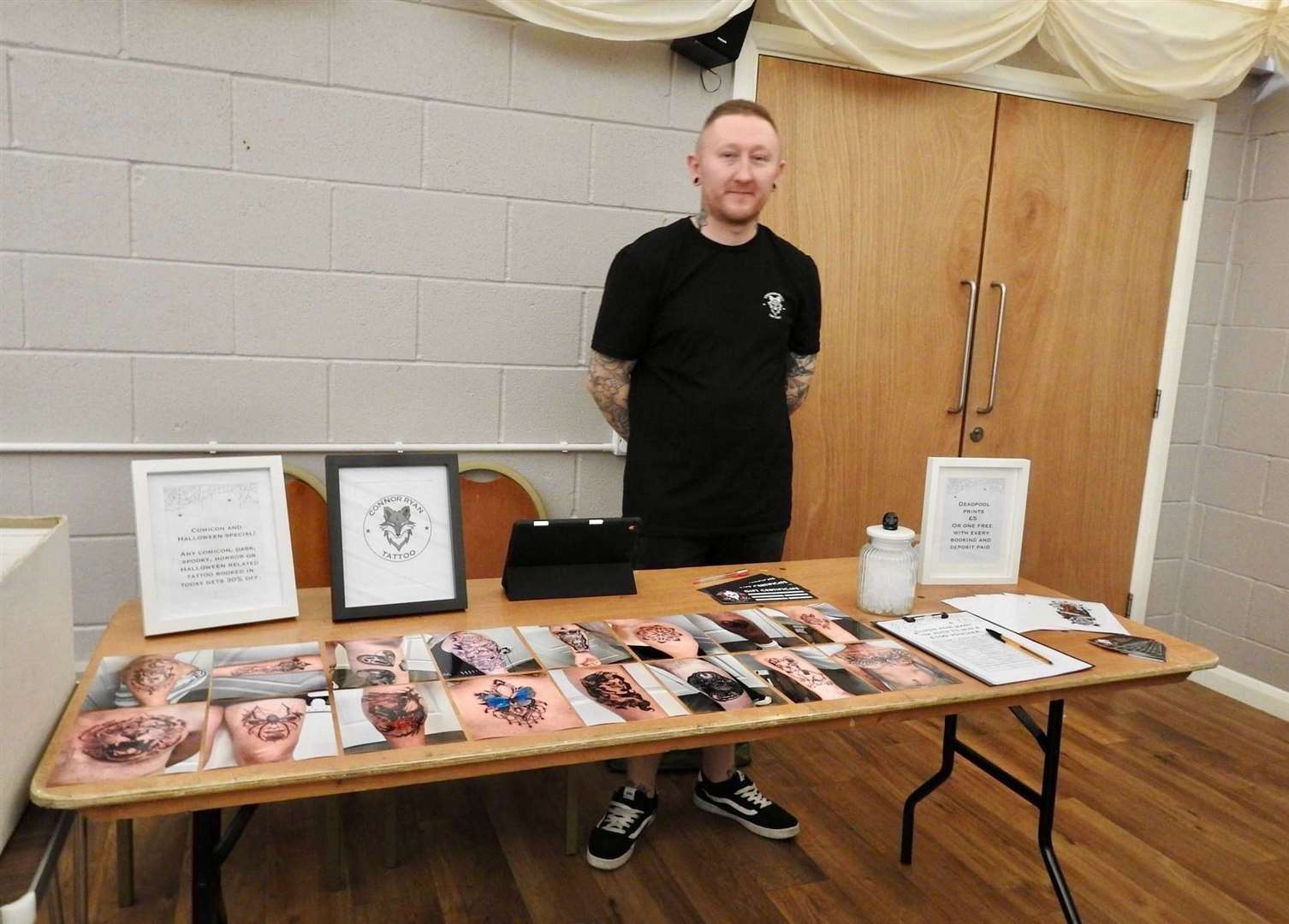 Connor Fox owner of Connor Ryan Tattoo has moved premises as his business expands. PHOTO: SUBMITTED