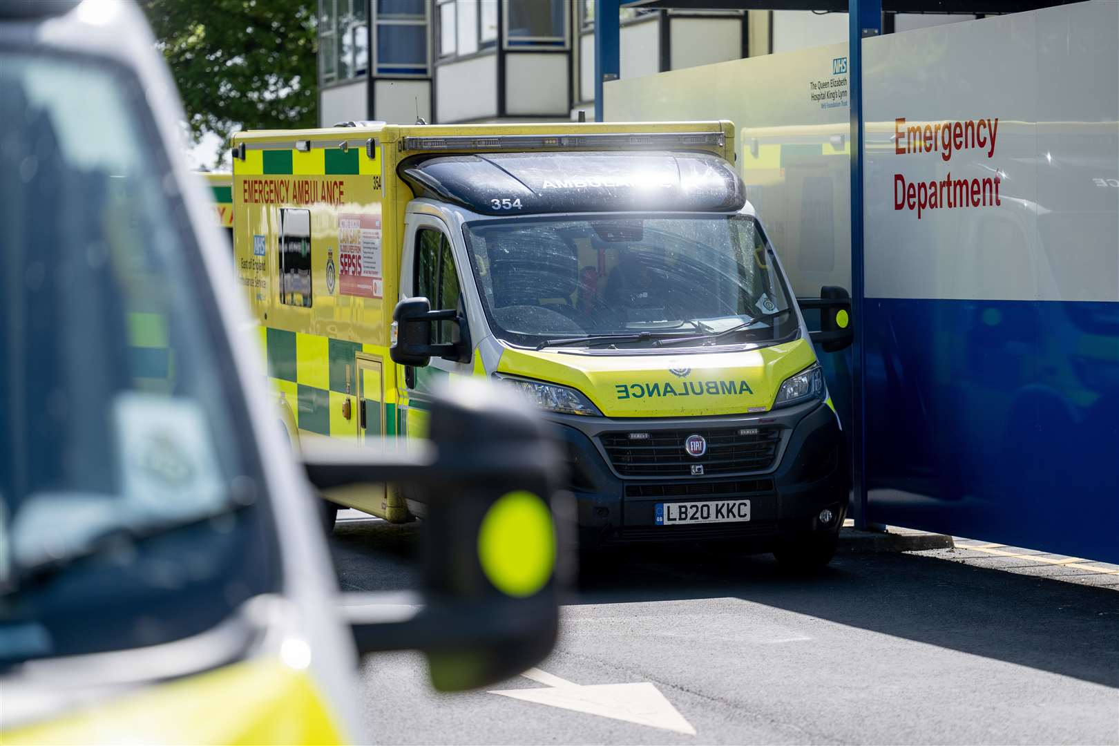 New ambulance handover area for QEH’s Emergency Department gets the go-ahead. (58472510)