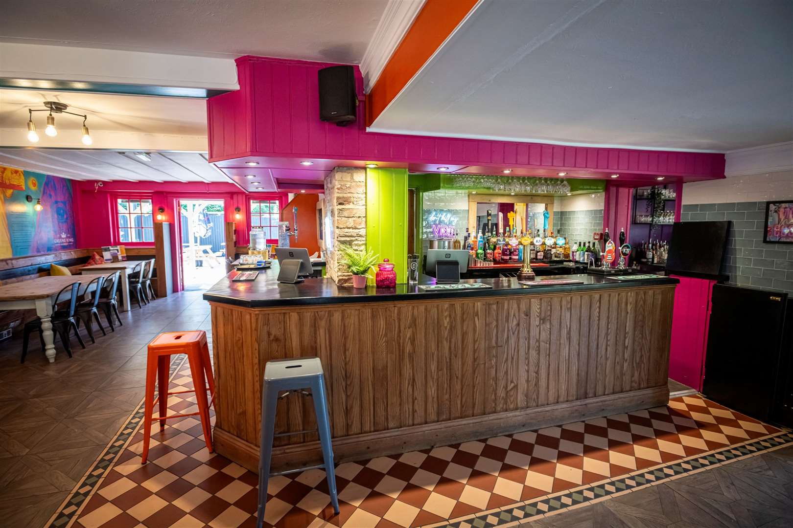 The Acre has a bright new look inside but still remains true to its traditional pub values. Picture: Greene King.