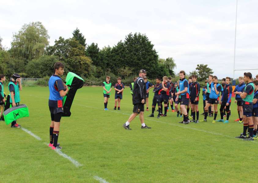 Northampton Saints Academy coach, Jon Curry will be working with Wisbech Grammar School's U14 and U15 Rugby squads on a weekly basis throughout the Michaelmas Term.