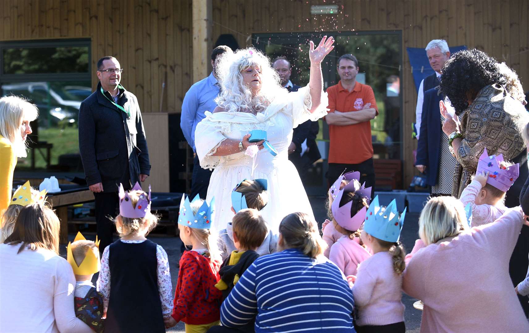 Opening of Peckover Nursery by Cinderella. (18366089)