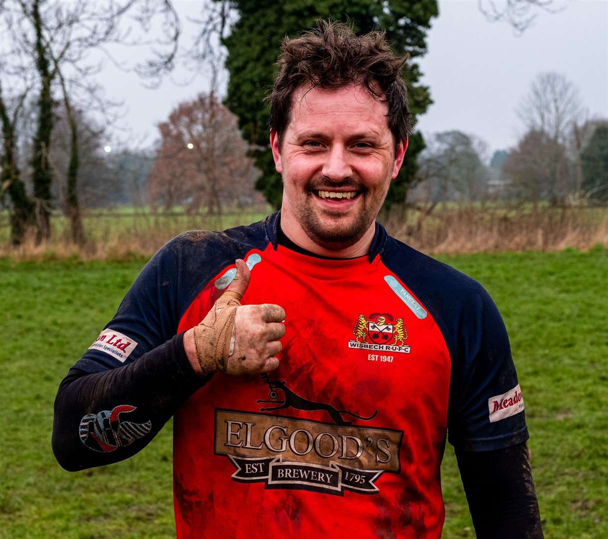 Wisbech man-of-the-match Sam Anderson