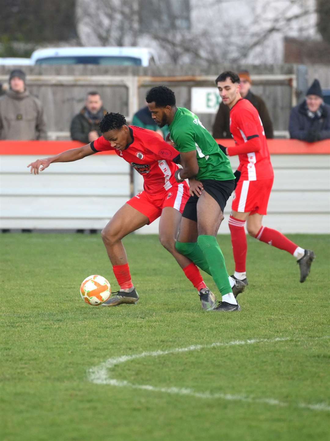Wisbech's star man Sisa Tuntulwana