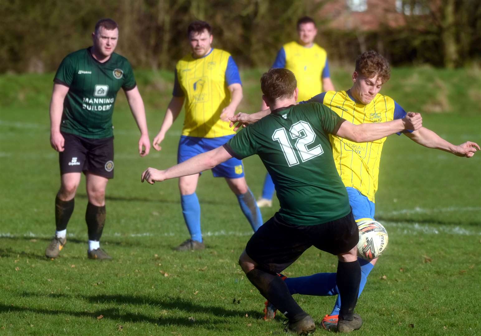 Marshland Saints Reserves (Green) v Gayton United (Yellow)