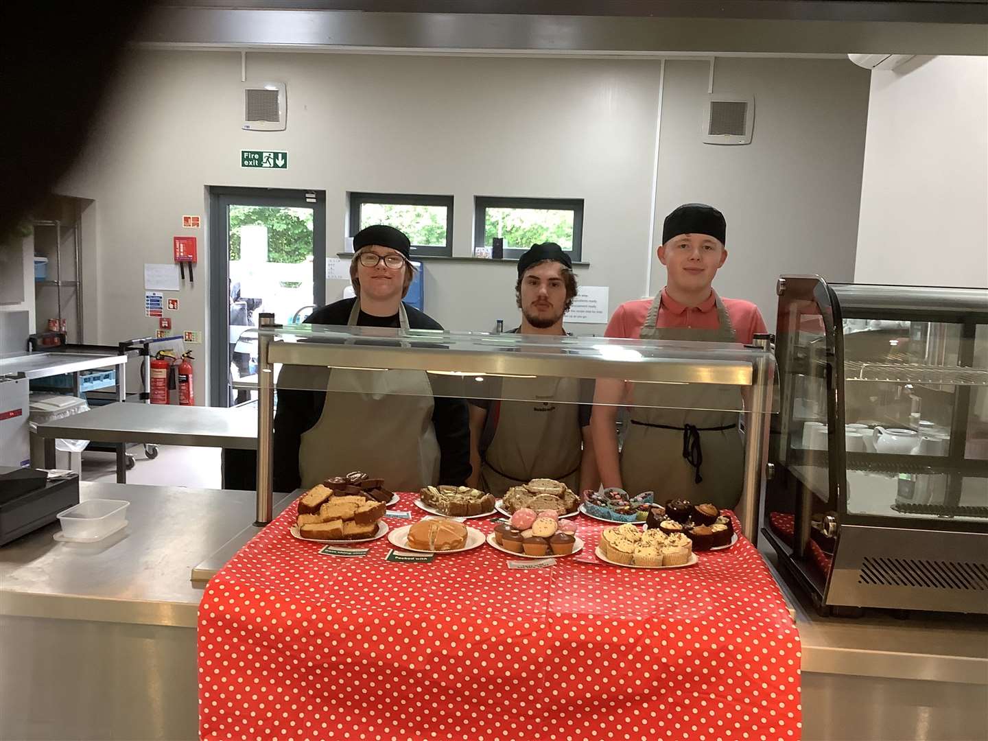 The Bramley's Team who organised and ran the coffee morning.