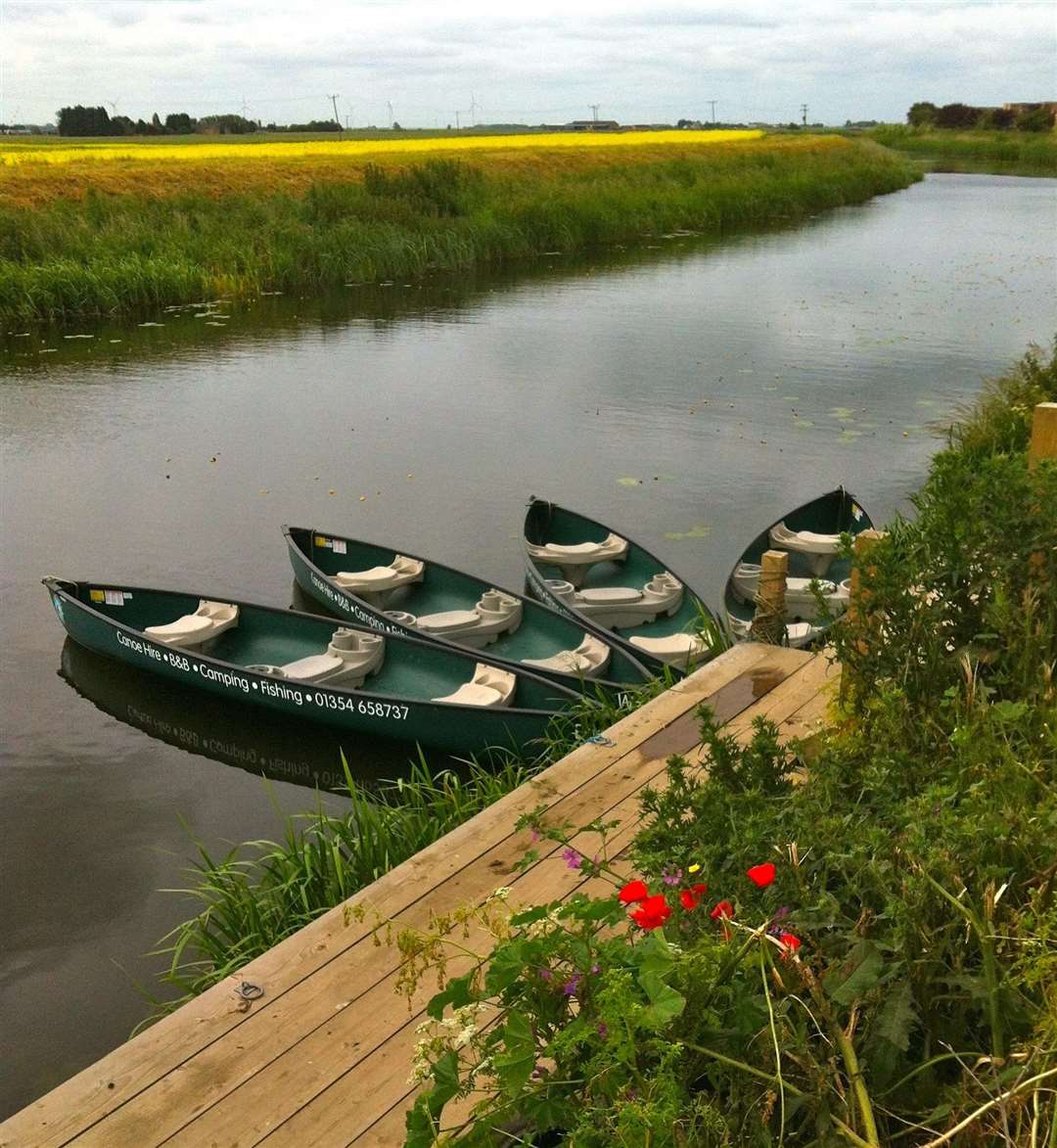 Canoeing is available for day visitors too. (57391776)